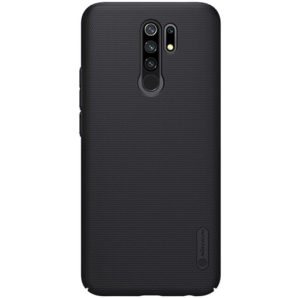 Buy Nillkin Xiaomi Redmi 9, 9 Prime Super Frosted Shield Matte cover case Black at best price in Qatar.