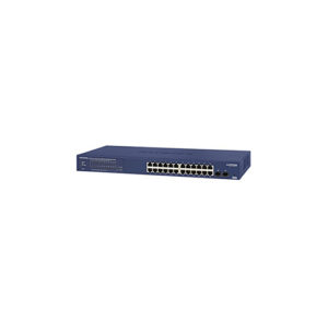 Buy NETGEAR GS724TP-200EUS ProSAFE 24-Port Smart Gigabit PoE+ Switch w/ 2 x SFP Ports (190W) at best price in Qatar