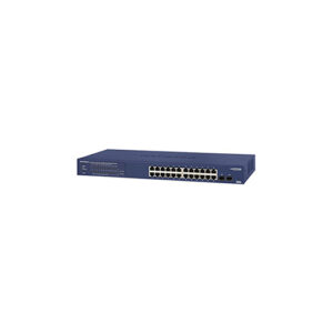 Buy NETGEAR GS724TP-200EUS ProSAFE 24-Port Smart Gigabit PoE+ Switch w/ 2 x SFP Ports (190W) at best price in Qatar