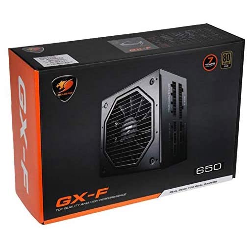 Buy COUGAR GX-F Series GXF650 650W 80 PLUS GOLD Certified ATX PSU Series Full Modular Power Supply at best price in Qatar.