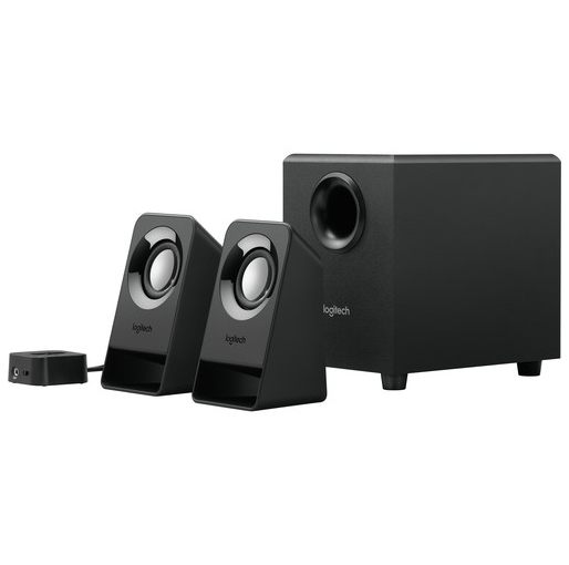 Buy Logitech Z213 Multimedia 2.1 Compact Speakers for PC and Mobile Devices at best price in Qatar.