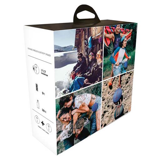 Buy Logitech Ultimate Ears ROLL 2 Portable Bluetooth Speaker System -Volcano at best price in Qatar.