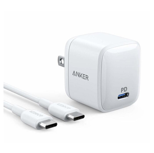 Anker B2019KD1 Power Port Atom PD 1 with Lightning To Type-C Cable - White