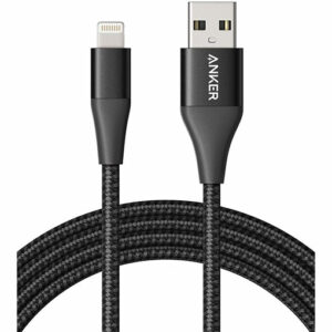 Buy Anker Powerline+ II Lightning Cable (3ft) MFi Certified at best price in Qatar.