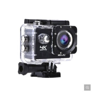 XDV Action Camera 4K 30FPS WiFi Video Camera - Black