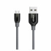 Buy Anker PowerLine+ Micro USB Cable 3ft/0.9m - Grey in Qatar