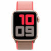 Apple Watch Strap 44mm Sport Loop Strap Neon Pink