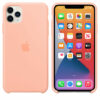 Apple iPhone 11 Pro Max Silicone Case - Grapefruit