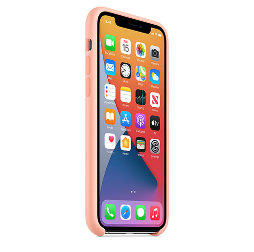 Apple iPhone 11 Pro Silicone Case - Grapefruit