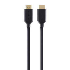 Buy Belkin 1M High-Speed HDMI Cable with Ethernet 4KUltra HD Compatible - 1 Mtr in Qatar