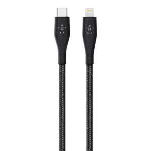 Belkin DuraTek BOOST CHARGE USB-C to Lightning Cable + Strap - 4Ft, 1.2M