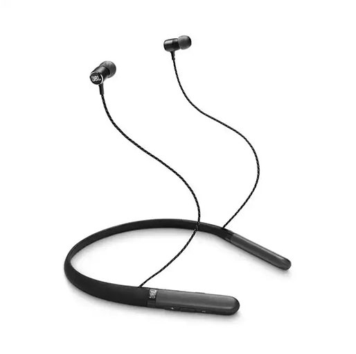 Buy JBL LIVE 200BT Wireless in-ear neckband headphones -Black in Qatar