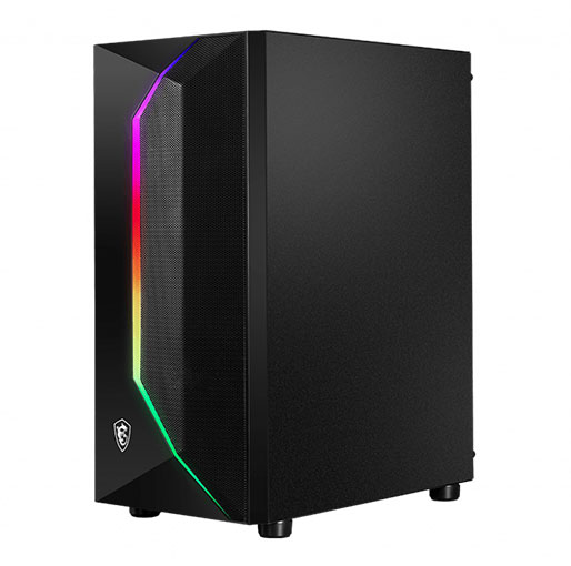MSI MAG Vampiric 100R Mid Tower Gaming PC Case Black