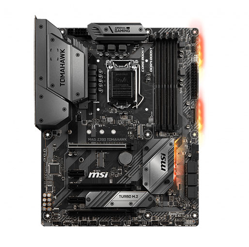 MSI MAG Z390 TOMAHAWK LGA 1151 (300 Series) Intel Z390 HDMI SATA 6Gb/s USB 3.1 ATX Intel Motherboard