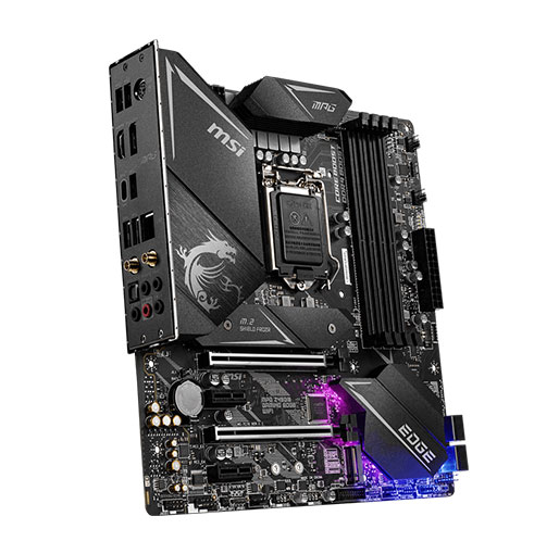 MSI MPG Z490M GAMING EDGE WIFI LGA 1200 Intel Z490 SATA 6Gb/s Micro ATX Intel Motherboard