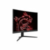MSI Optix G24C4 24" (Actual size 23.6") 1920 x 1080 1ms (MPRT) / 4ms (GTG) 144Hz AMD FreeSync Anti-Flicker Low Blue Light Frameless Design Anti-Glare Backit LED Curved Gaming Monitor