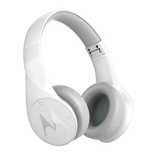 Buy Motorola Pulse Escape Wireless Over-Ear Headphones - White in Qatar