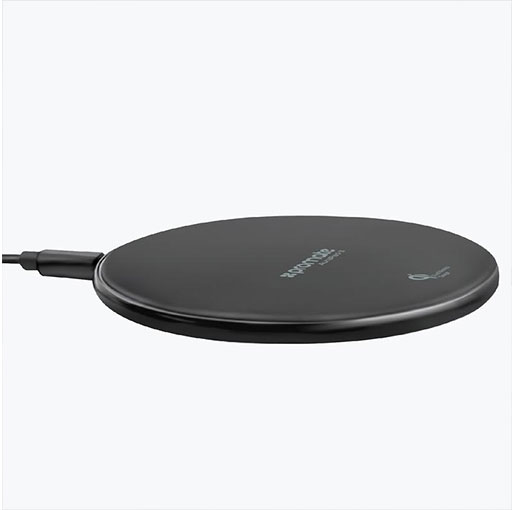 Buy Promate AuraPad-3 Ultra-Fast Wireless Charging Dock with LED Light in Qatar