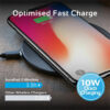 Promate AuraPad-3 Ultra-Fast Wireless Charging Dock with LED Light