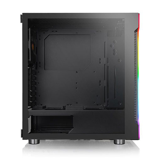 Thermaltake H200 TG RGB ATX Mid Tower Black Gaming computer case