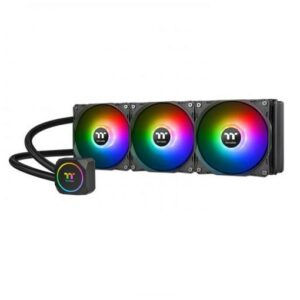 Thermaltake TH360 ARGB Motherboard Sync Edition Intel/AMD All-in-One Liquid Cooling System 360mm High Efficiency Radiator CPU Cooler, CL-W300-PL12SW-A