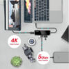 Unitek uHUB P5+ Exquisite USB C 5Gbps 5 Ports Hub With HDMI & Card Readers