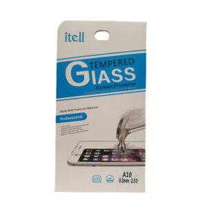 Buy Itell Samsung A10, A10s Tempered glass screen protector at best price in Qatar.