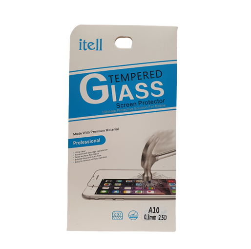 Buy Itell Samsung A10, A10s Tempered glass screen protector at best price in Qatar.