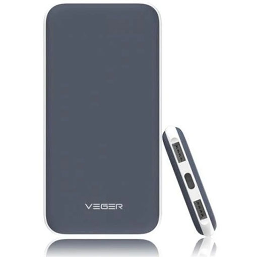 Buy Veger V11 Power Bank 25000 mAh 2 USB Out Put - Dark Blue in Qatar