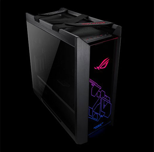 ASUS ROG Strix Helios RGB ATX/EATX mid-tower Gaming PC Case - Black