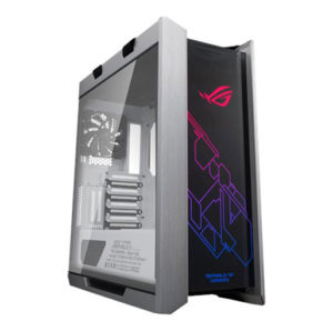 Buy ASUS ROG Strix Helios RGB ATX/EATX mid-tower Gaming PC Case - White Edition in Qatar