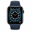 Apple Watch Series 6 GPS,44mm Blue Aluminium Case with Deep Navy Sport Band - Regular