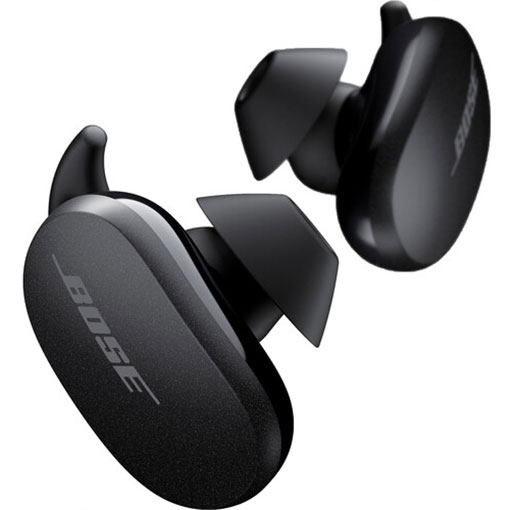 Bose QuietComfort Earbuds Noise-Canceling True Wireless In-Ear Headphones (Triple Black)