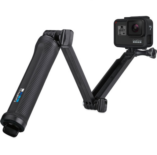 GoPro 3-Way Camera Grip & Stick, Extension arm or Tripod