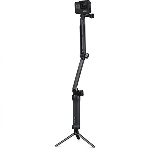 GoPro 3-Way Camera Grip & Stick, Extension arm or Tripod