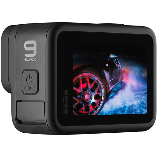 GoPro Hero 9 Waterproof Action Camera with Front LCD and Touch Rear Screens, 5K Ultra HD Video