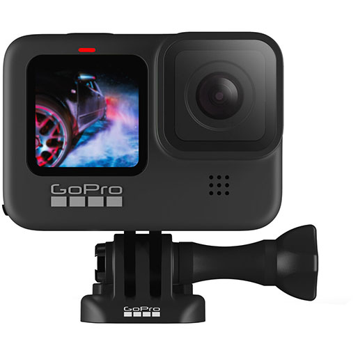 Buy GoPro Hero 9 Waterproof Action Camera with Front LCD and Touch Rear Screens, 5K Ultra HD Video in Qatar