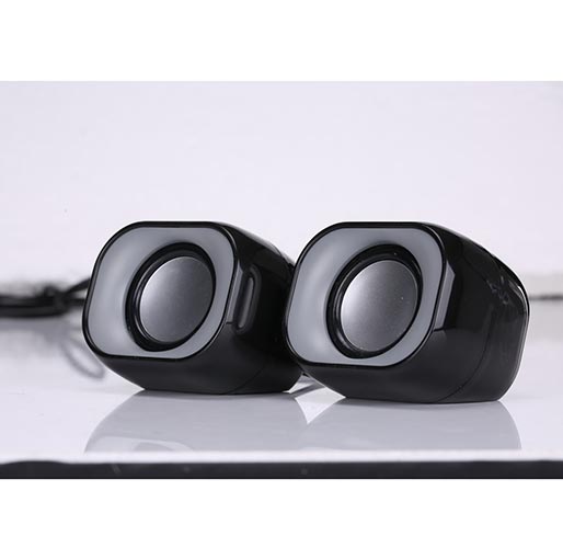 Buy HP DHS-2111 Mini Speaker for PC and Laptop- Black In Qatar