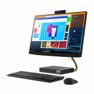 Buy Lenovo Ideacentre AIO 5 24IMB05 F0FB000YAX All in One Desktop – i7-10700T 4.5GHz 16GB(8GB x 2) 1TB+256GB 2GB Graphics Win10 Home 23.8inch FHD Black ArabicEnglish Keyboard in Qatar