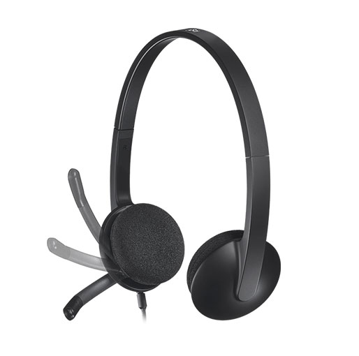Logitech H340 USB Computer Headset With Digital Audio