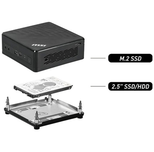 MSI Cubi 5 MS-B183 i5-10210U 1.6Ghz Mini Desktop Computer