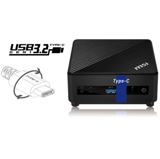 MSI Cubi 5 MS-B183 i5-10210U 1.6Ghz Mini Desktop Computer