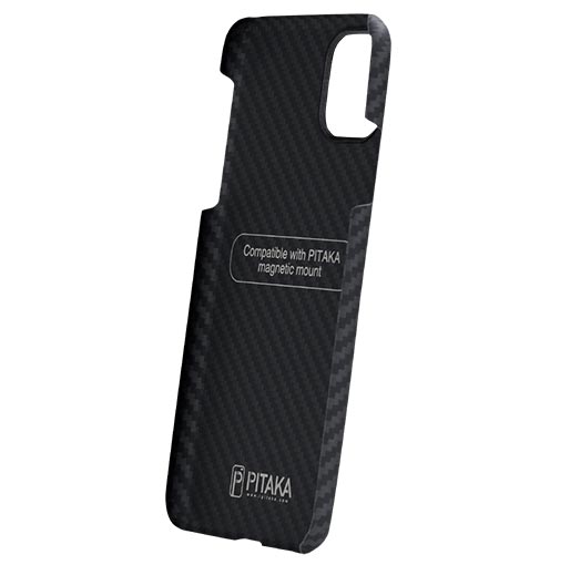 Pitaka MagEZ Case For iPhone 11 Pro - Black/Grey (Twill) image 4