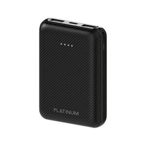 Platinum 10000mAh Carbon Series Power Bank P-PBCBN10BK - Black