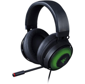 Buy Razer Kraken Ultimate RGB USB Gaming Headset With THX 7.1 Spatial Surround Sound - Chroma RGB Lighting - Black RZ04-03180100-R3M1 in Qatar