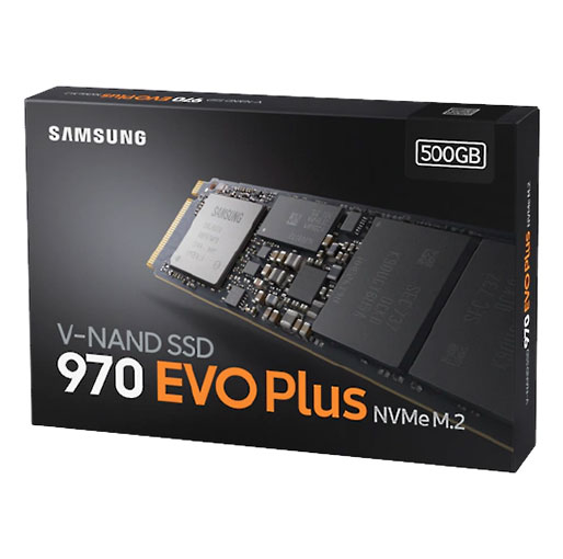 Samsung 970 EVO Plus 500GB NVMe M.2 SSD