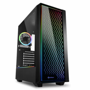 Buy Sharkoon RGB LIT 200 ATX midi tower Gaming PC Case in Qatar
