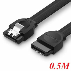 Buy Ugreen SATA 3 Data Cable Straight Connector 0.5M (30796) in Qatar