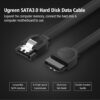 Ugreen SATA 3 Data Cable Straight Connector 0.5M (30796)