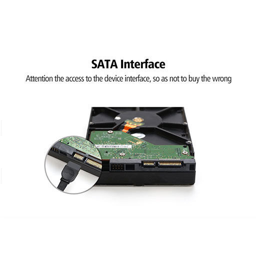Ugreen SATA 3 Data Cable Straight Connector 0.5M (30796)